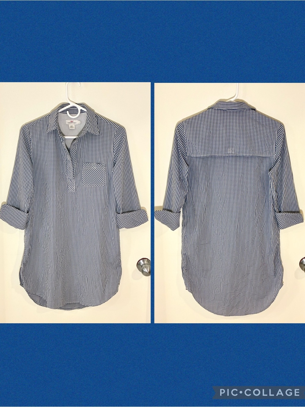 Vineyard Vines Gingham Swim Cover Up